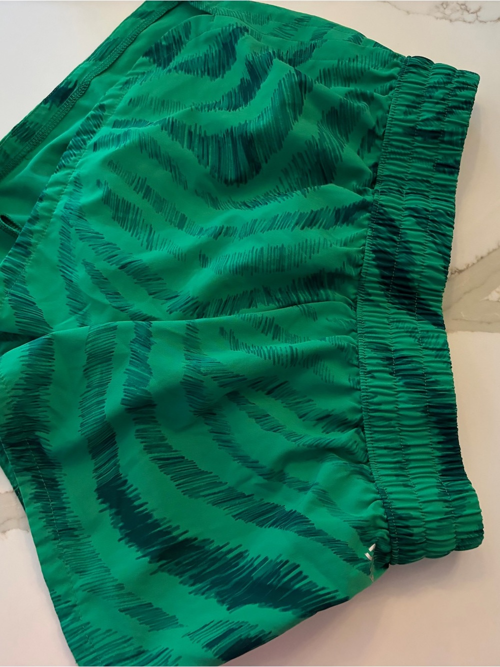 DSG Women's Green Patterned Athletic Shorts size xs